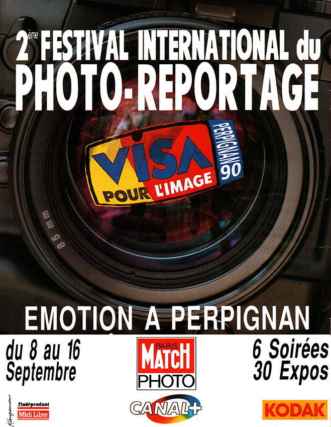 Publicité Visa Image 1990